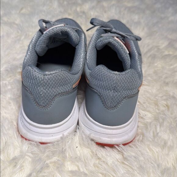 Nike Gray and Red Athletic Shoes - Picture 3 of 5